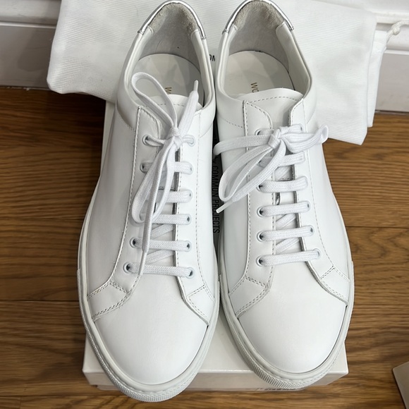 Common Projects Womens Sneakers White Leather Size 40 New in Box - Picture 6 of 8